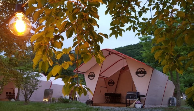 산소파크 글램핑 청송오토캠핑장 이미지 1