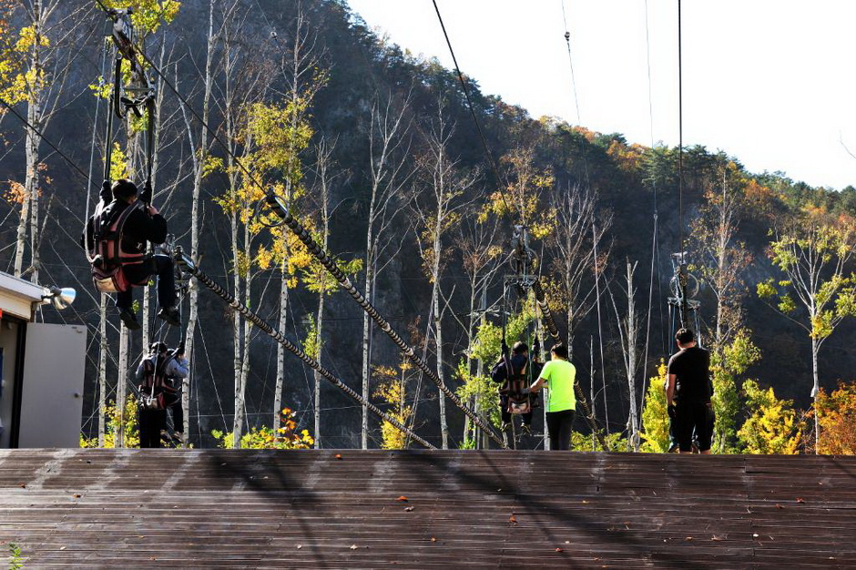 정선 병방치 짚와이어_동강 이미지 3
