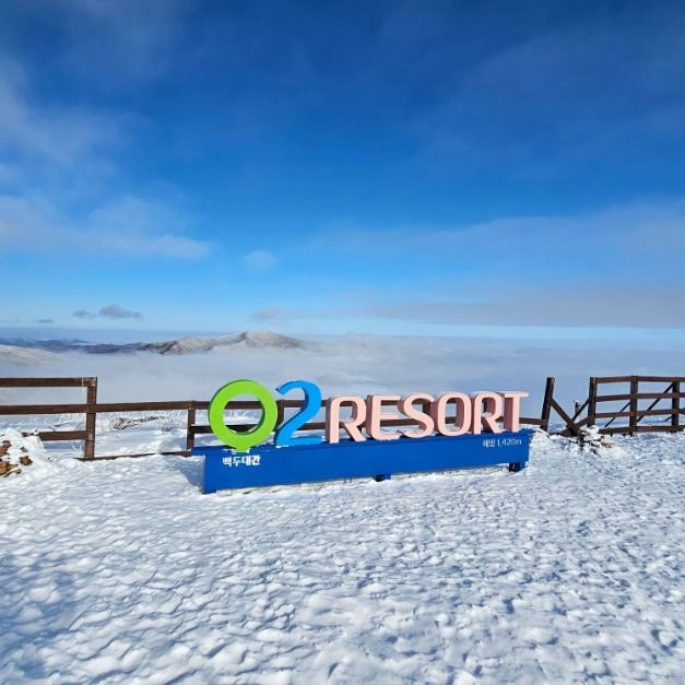 오투리조트 스키장 이미지 1