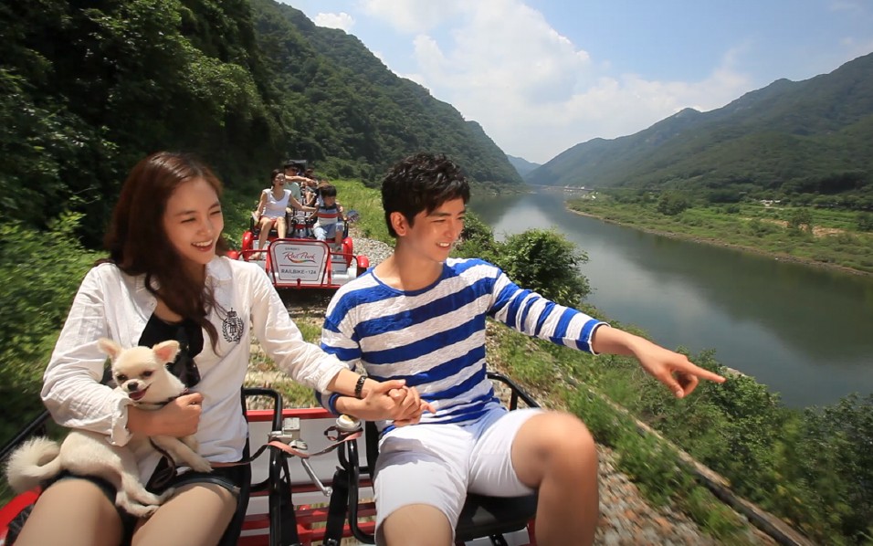 가평 레일바이크 이미지 4