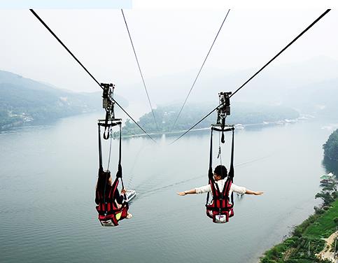 가평 스카이라인 짚와이어 이미지 3