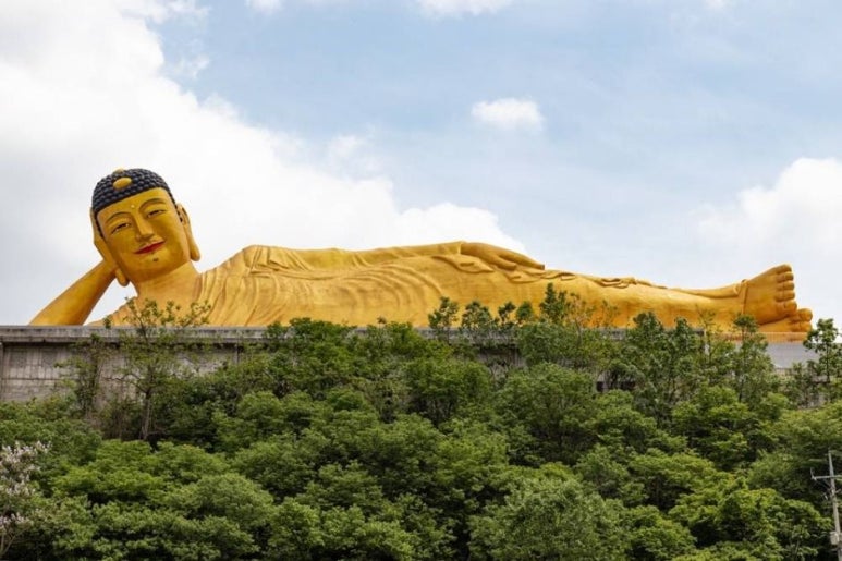 밀양 영산정사 (석조여래좌상) 이미지 1