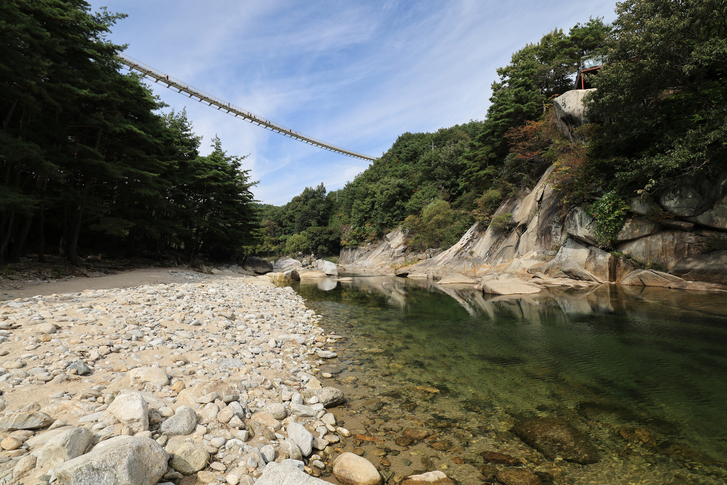 거창 수승대 출렁다리 이미지 1