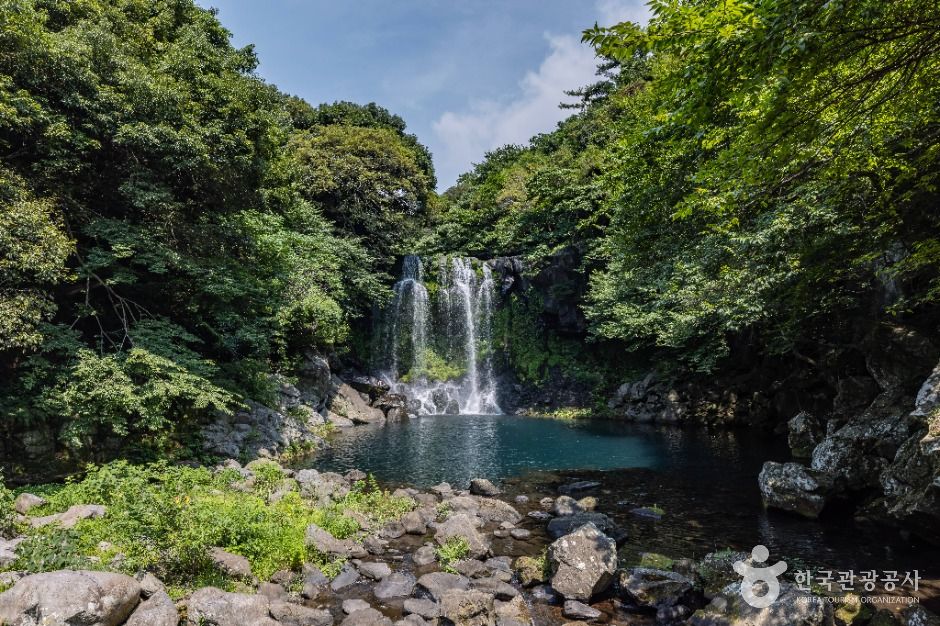 제주 천제연폭포 이미지 2